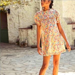 Doen Floral Mini Dress - Multicolor